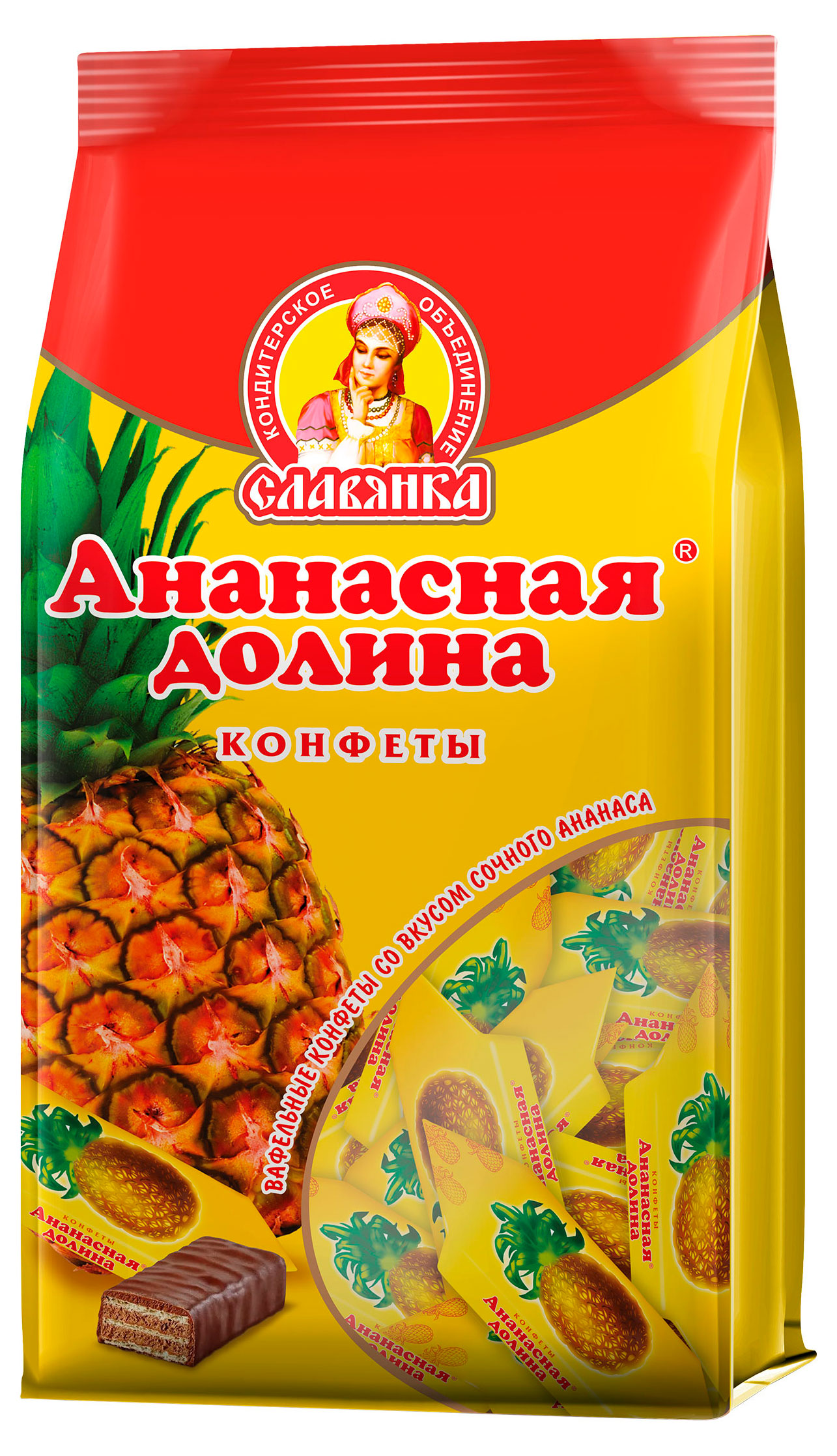 Изображение товара Конфеты «Славянка» Ананасная Долина, 200 г