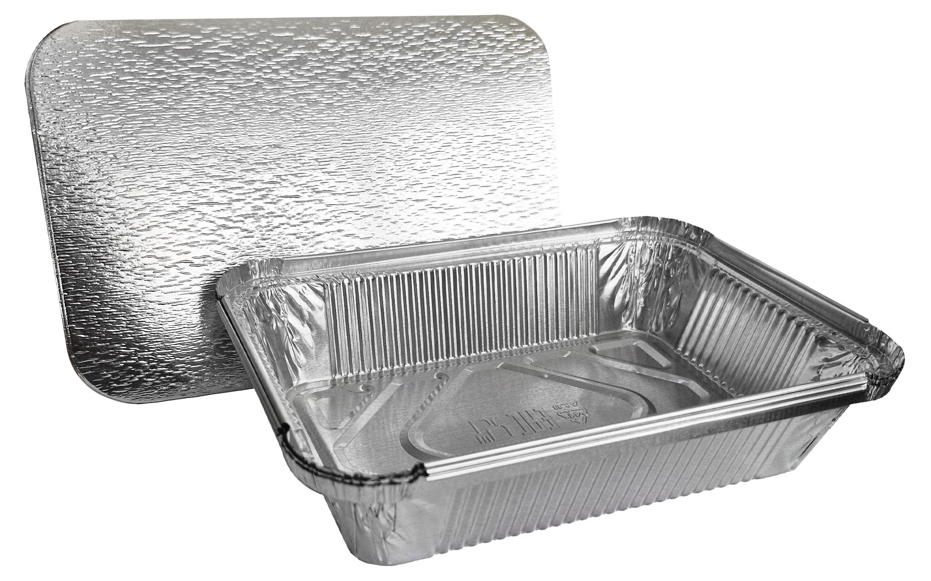 Изображение товара Формы для запекания алюминиевые одноразовые с крышками 21х14 см, 3 шт