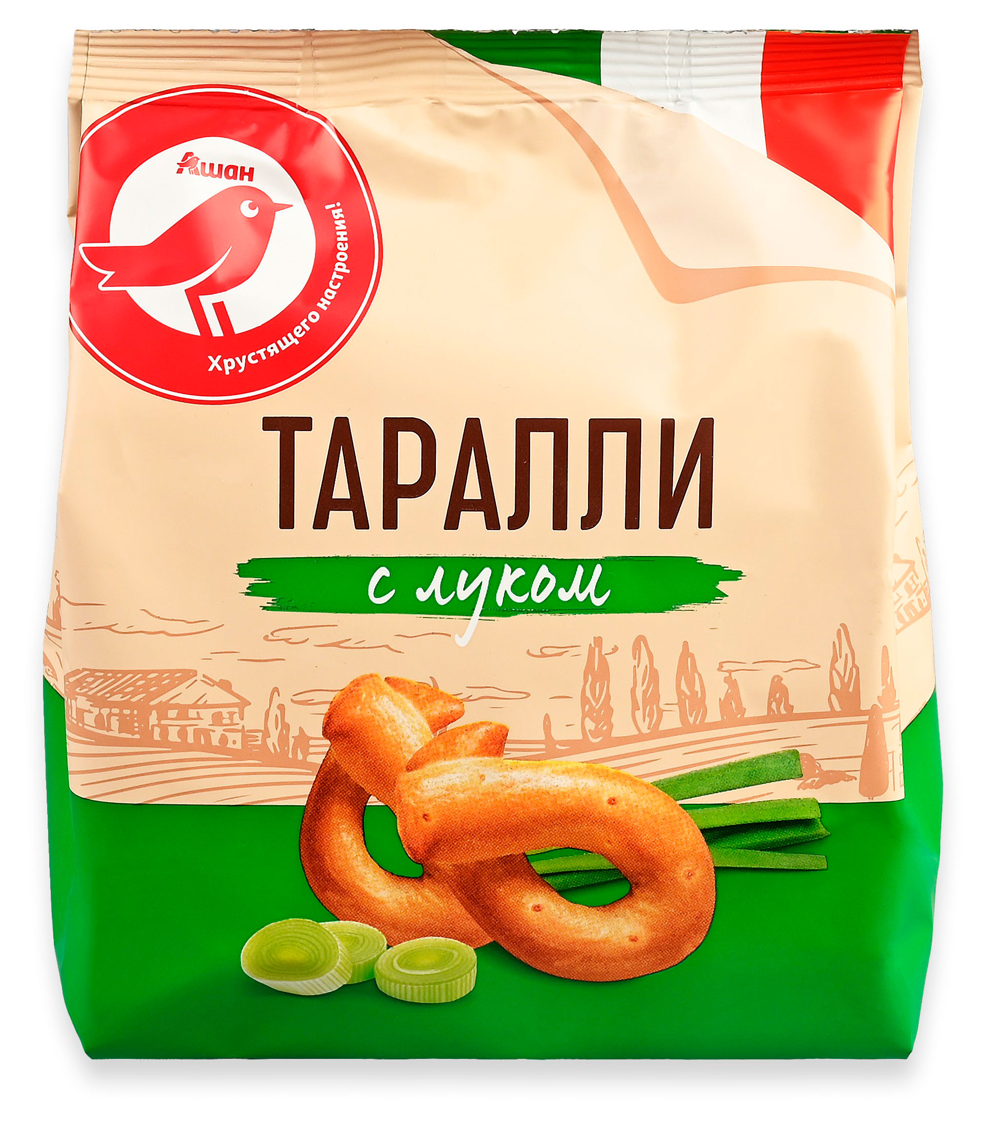 Изображение товара Хлебобулочное изделие АШАН Красная птица с луком, 180 г