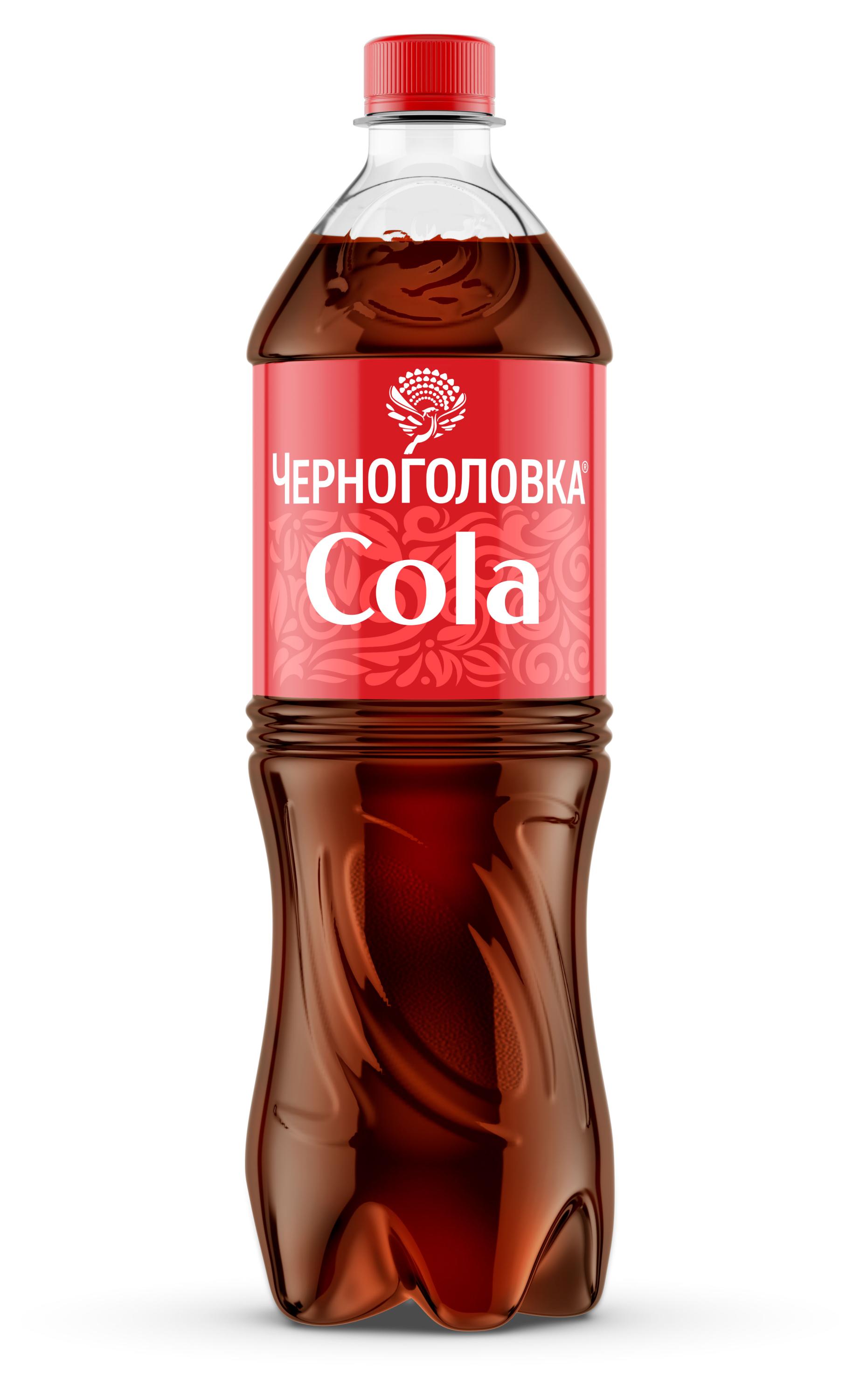 Изображение товара Напиток газированный «Черноголовка» Кола, 1 л