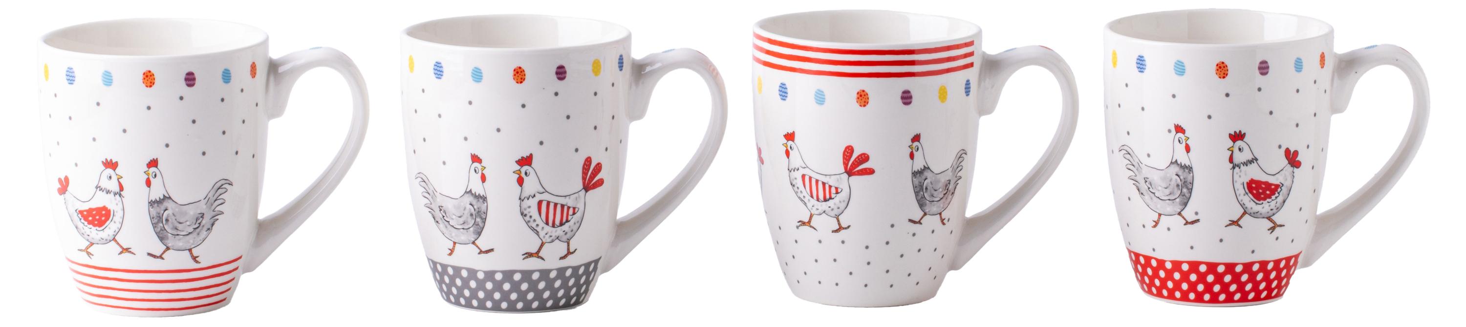 

Кружка Royal Rabbit Cup Курочки фарфоровая 400 мл, 1 шт в ассортименте