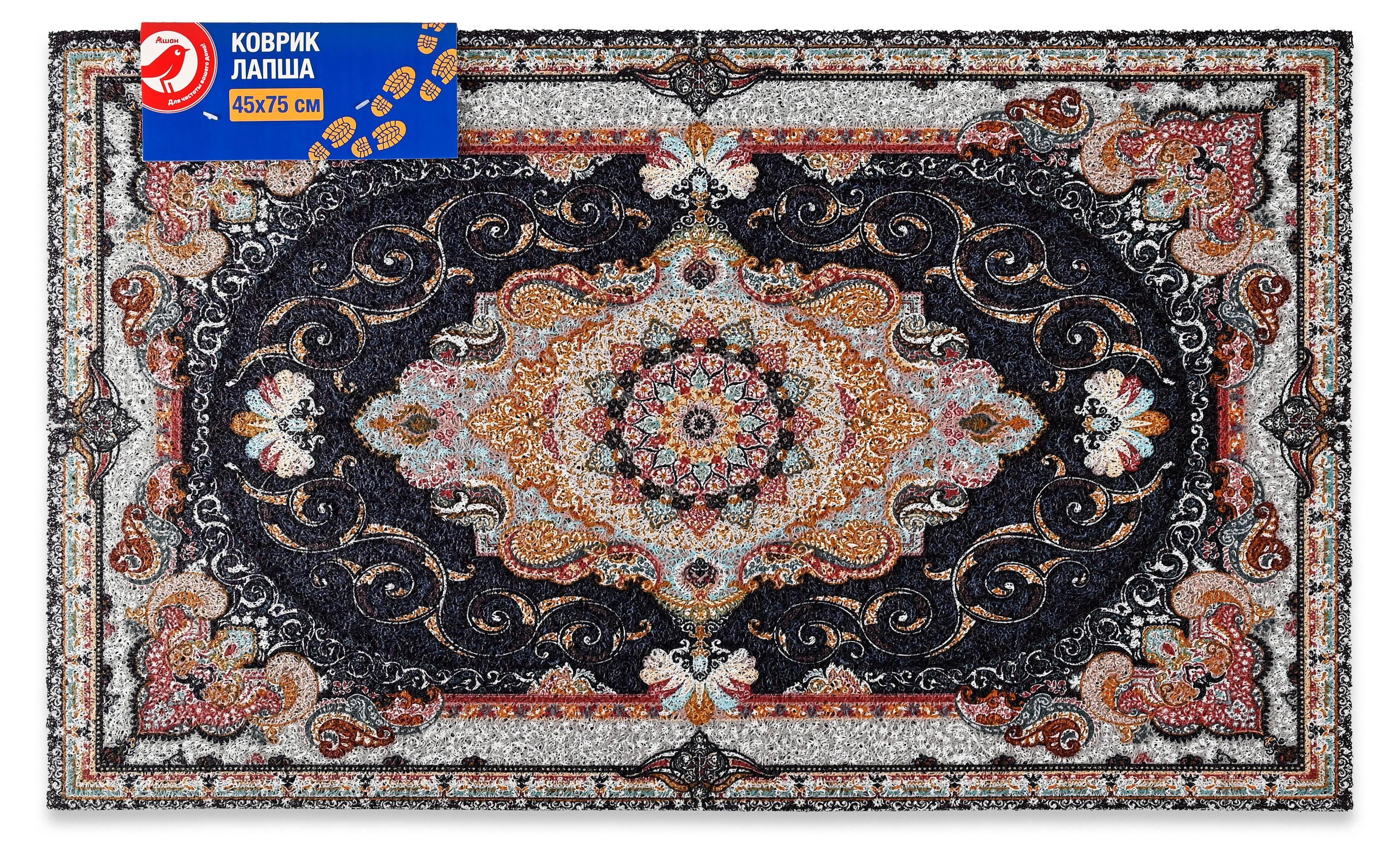 

Коврик лапша АШАН Красная птица, 45х45 см