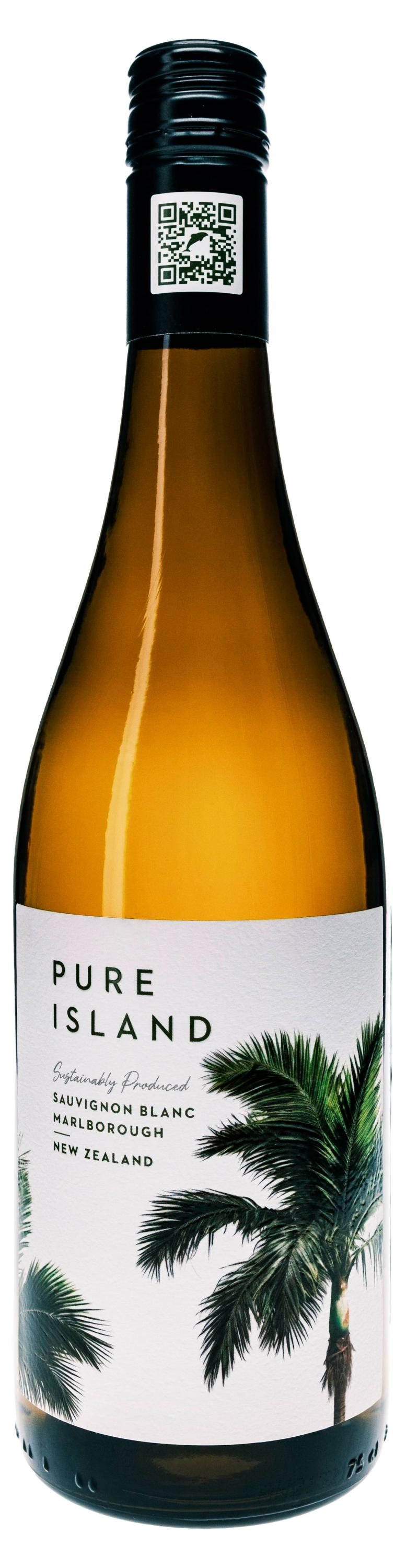Изображение товара Вино Pure Island Sauvignon Blanc белое сухое Новая Зеландия, 0,75 л
