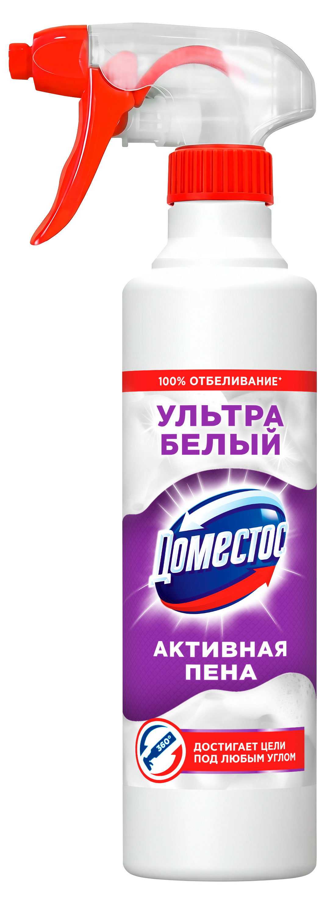 Изображение товара Средство моющее «Доместос» Активная пена Ультра белый, 450 мл