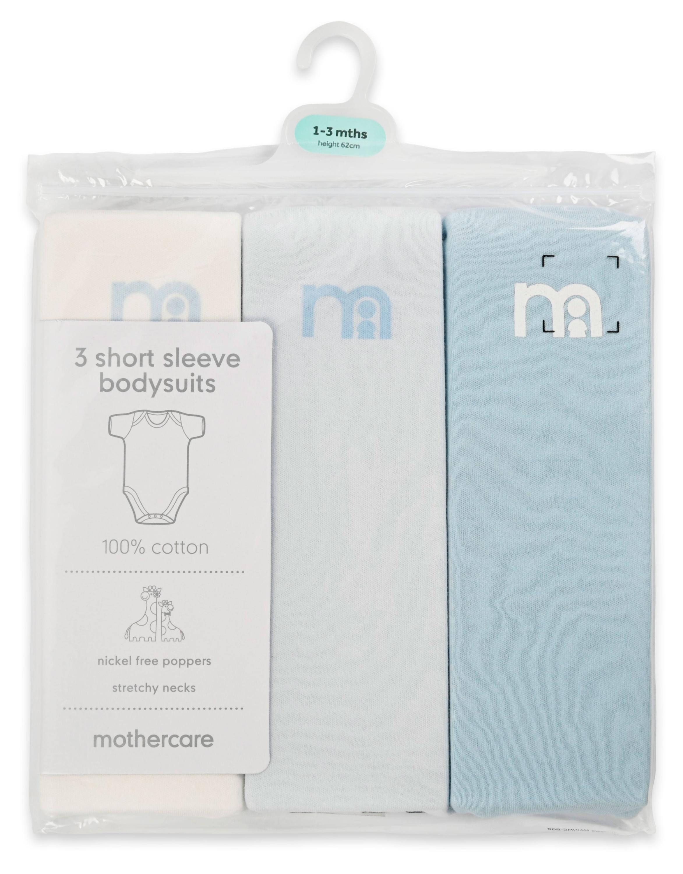 Изображение товара Боди для новорожденных Mothercare 3 шт, р.56-92