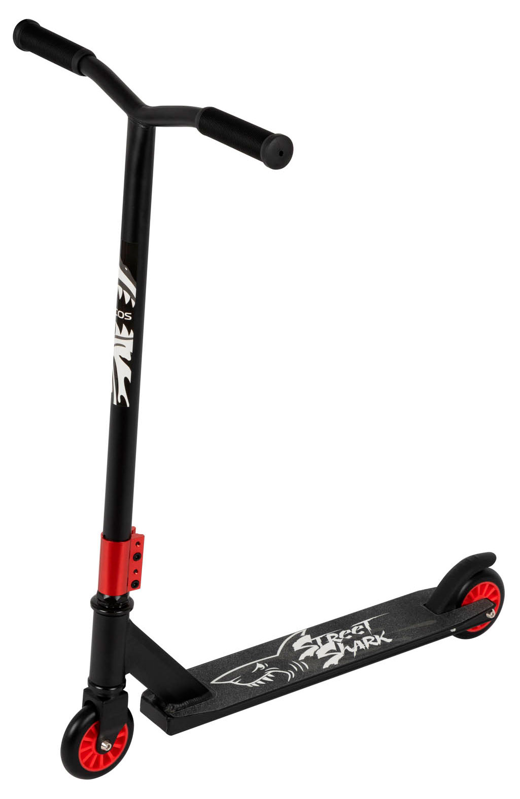 Изображение товара Самокат трюковый ECOS SS-83 черно-красный 2 колеса