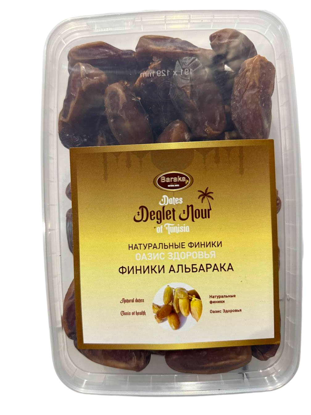 Изображение товара Финики Baraka стандарт с косточкой Тунис, 500 г