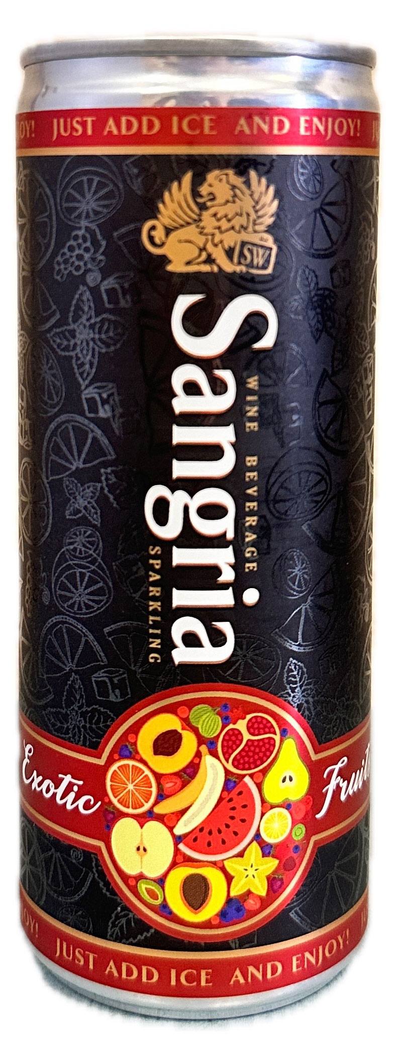 Изображение товара Игристое вино Sangria Экзотик Фрукт 0, 25 л - сладкий фруктовый напиток