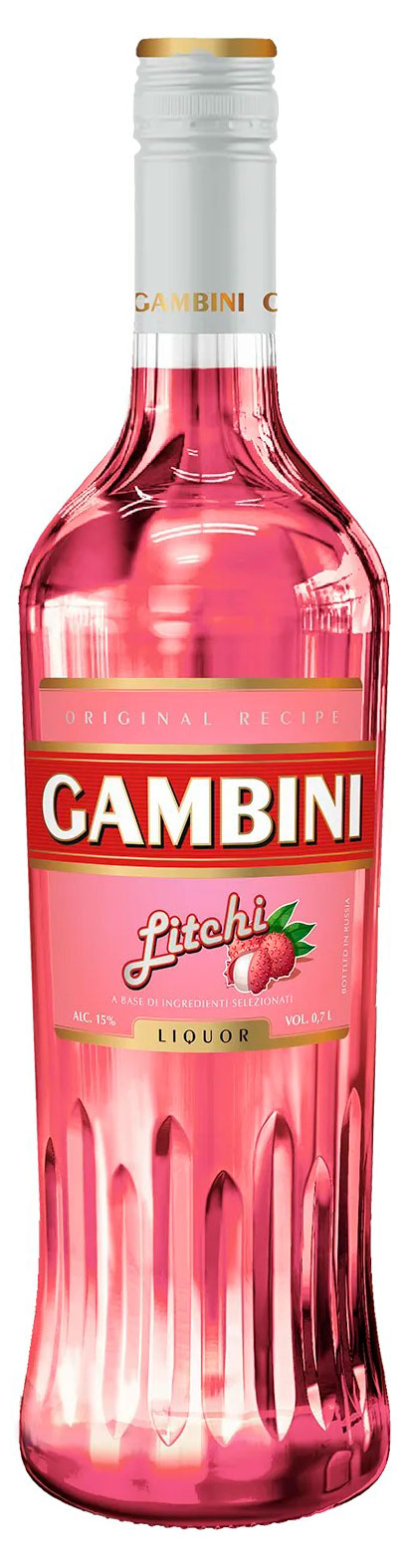 Изображение товара Ликер десертный Gambini Личи Россия, 0,7 л
