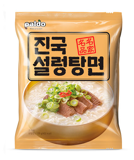 Изображение товара Лапша быстрого приготовления Paldo Солонтан со вкусом говядины Корея, 102 г