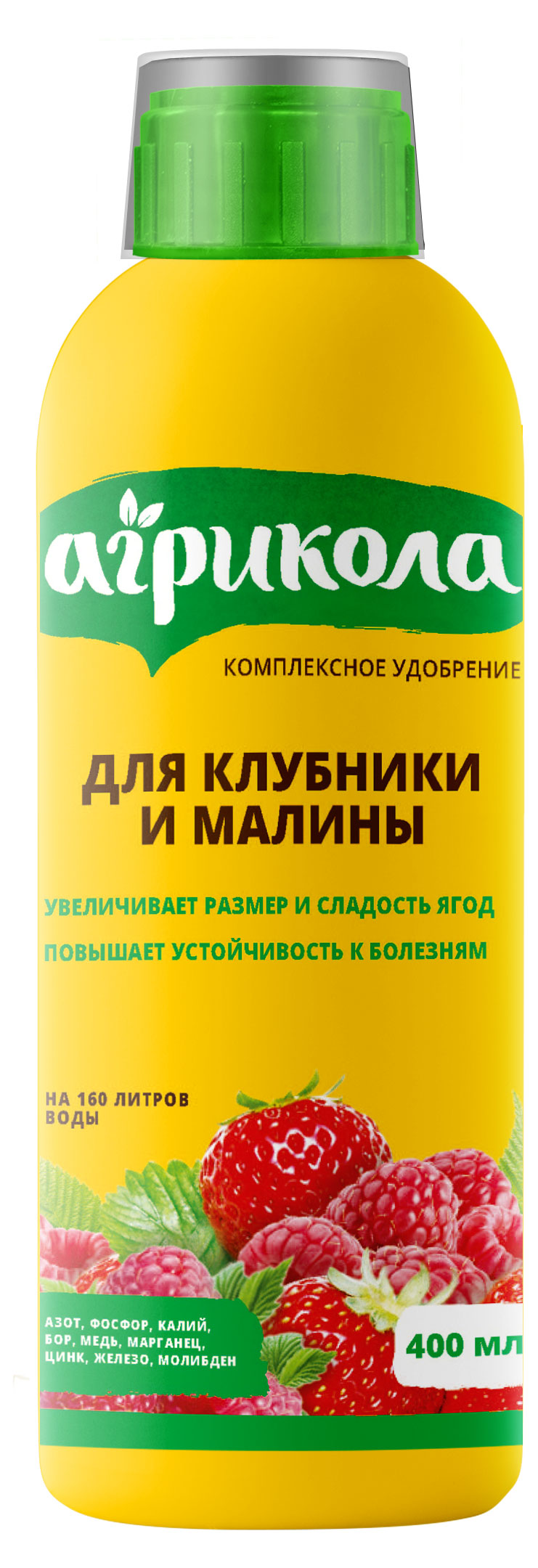 Изображение товара Удобрение комплексное «Агрикола» для клубники и малины, 400 мл