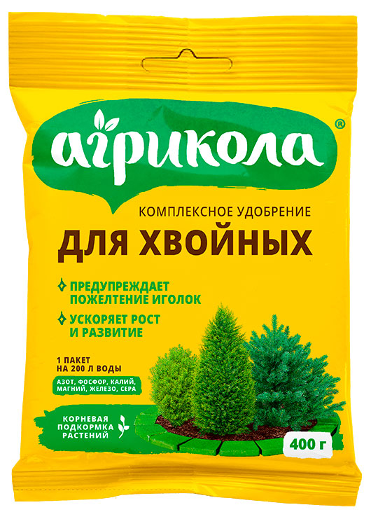 Изображение товара Удобрение комплексное «Агрикола» для хвойных, 400 г