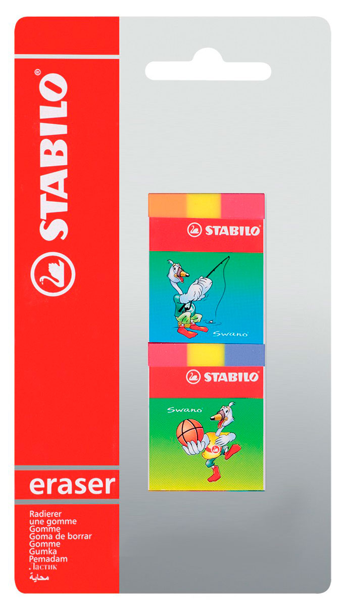 

Ластик Stabilo Trio, 2 шт