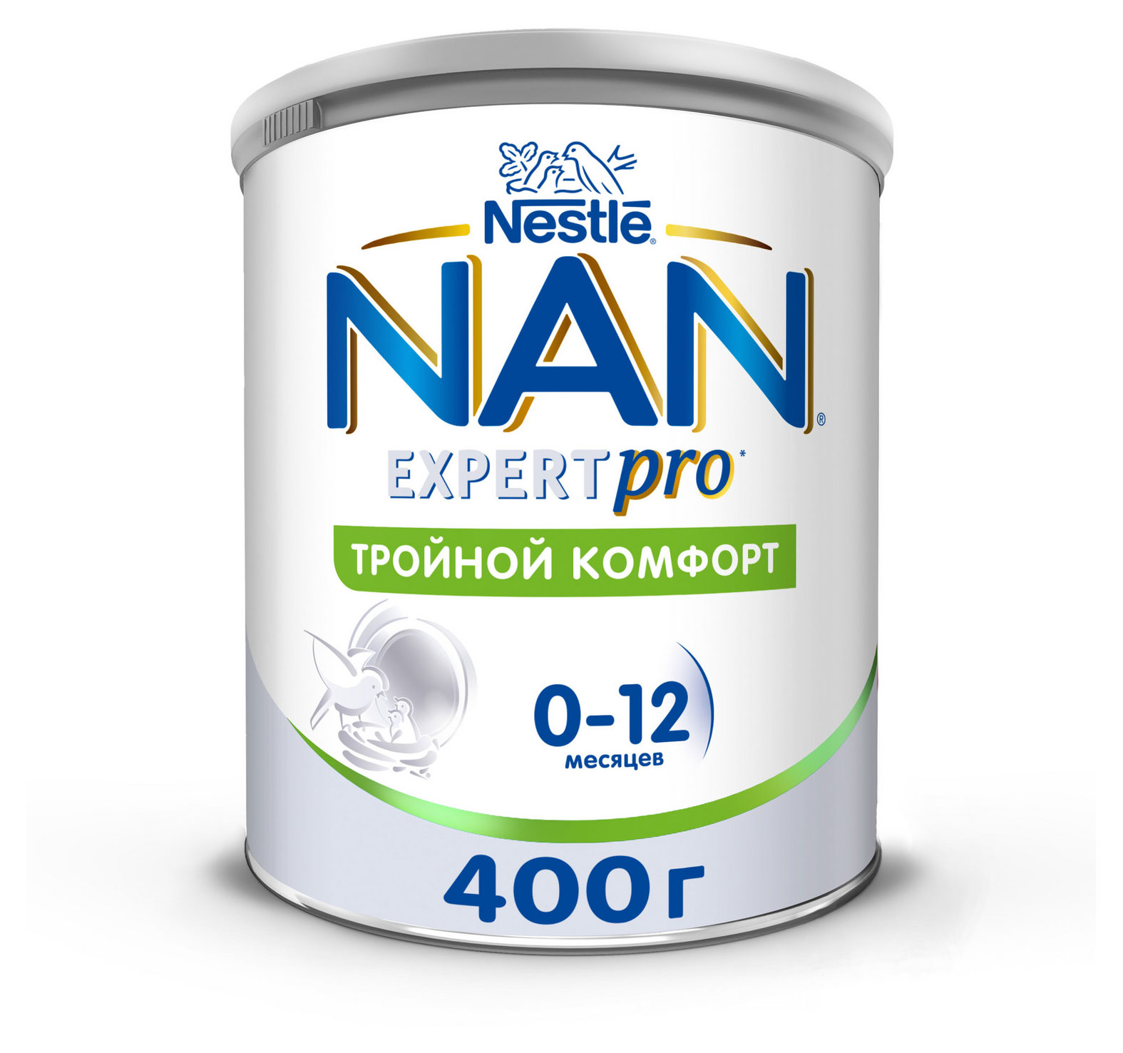 Изображение товара Смесь сухая молочная NAN Тройной комфорт 400 г для новорожденных