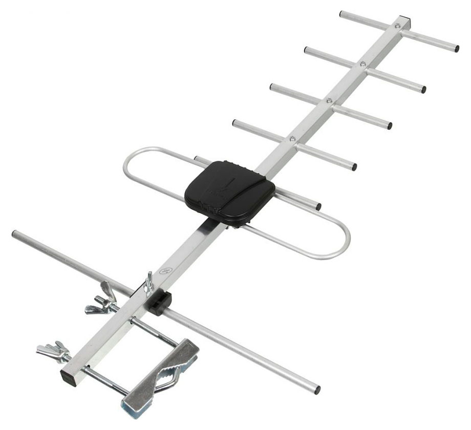 Изображение товара Антенна телевизионная HYUNDAI H-TAE120 11дБ пассивная серебристая