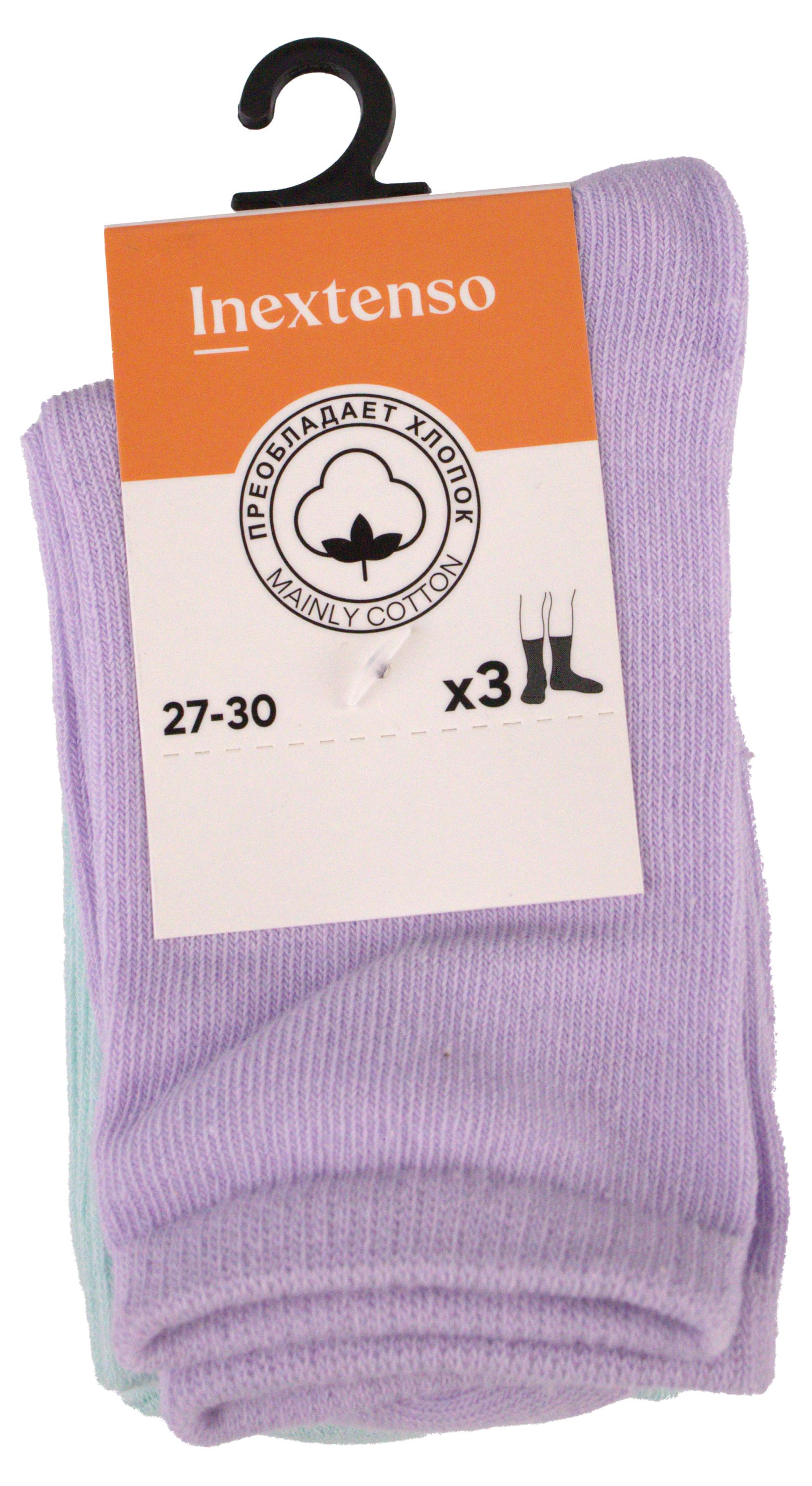 Изображение товара Носки для девочки InExtenso, р. 27/30-35/38 3 пары