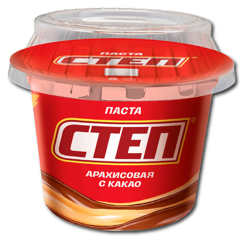 Изображение товара Паста шоколадно-ореховая СТЕП Золотой 0, 22 кг - орехово-шоколадный топпинг