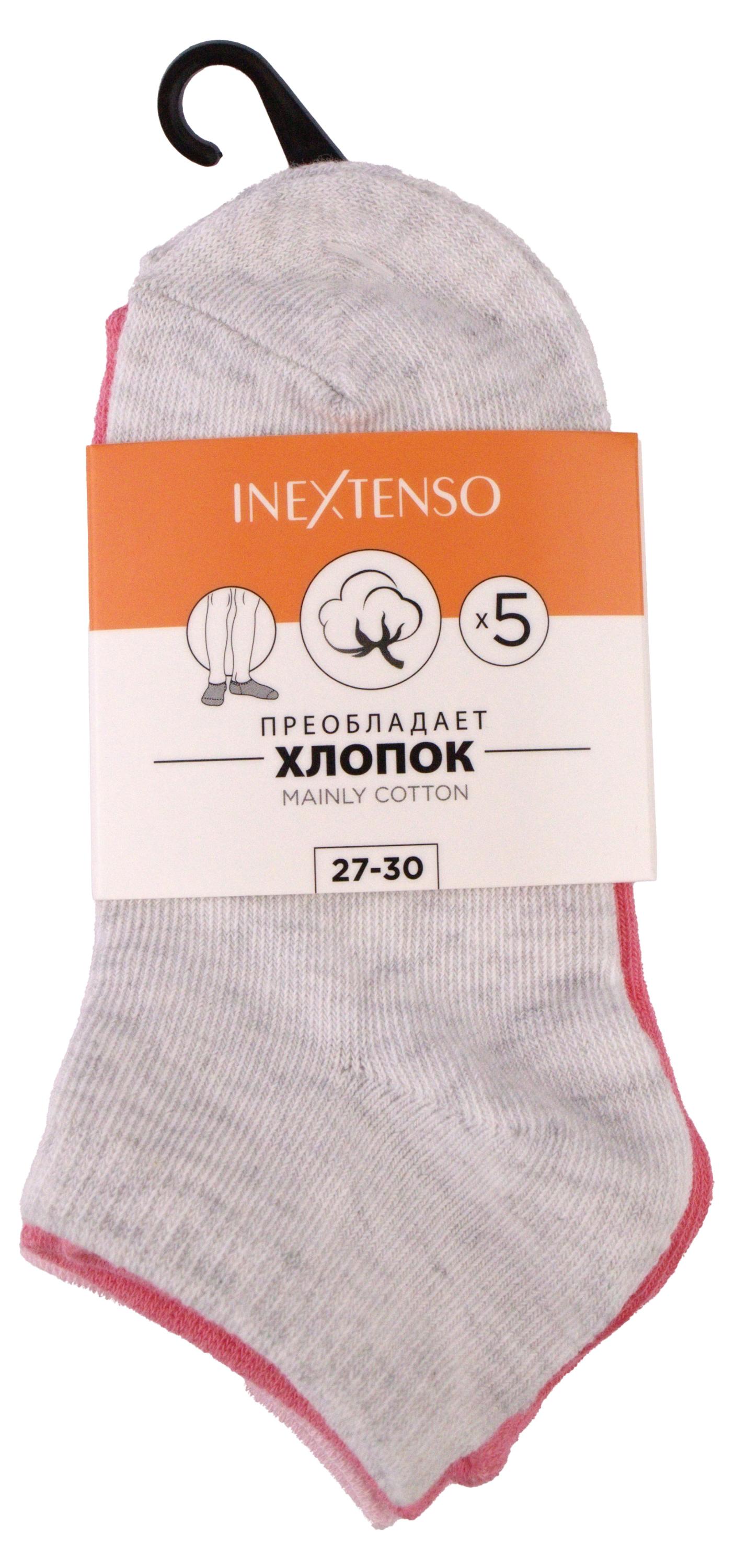 

Носки для девочки InExtenso укороченные, р. 27/30-35/38 5 пар