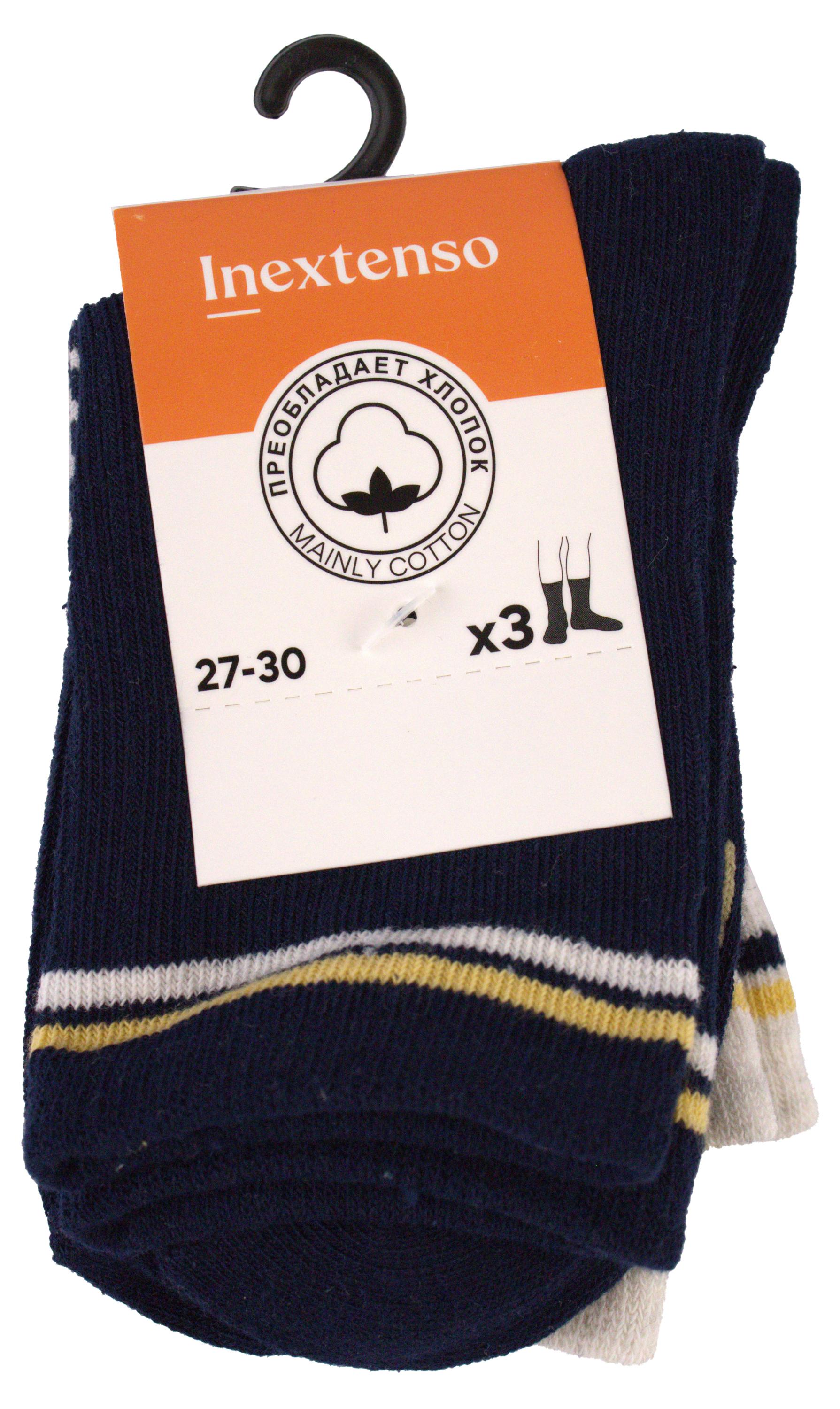 Изображение товара Носки для мальчика InExtenso 3 пары, р 27/30-35/38