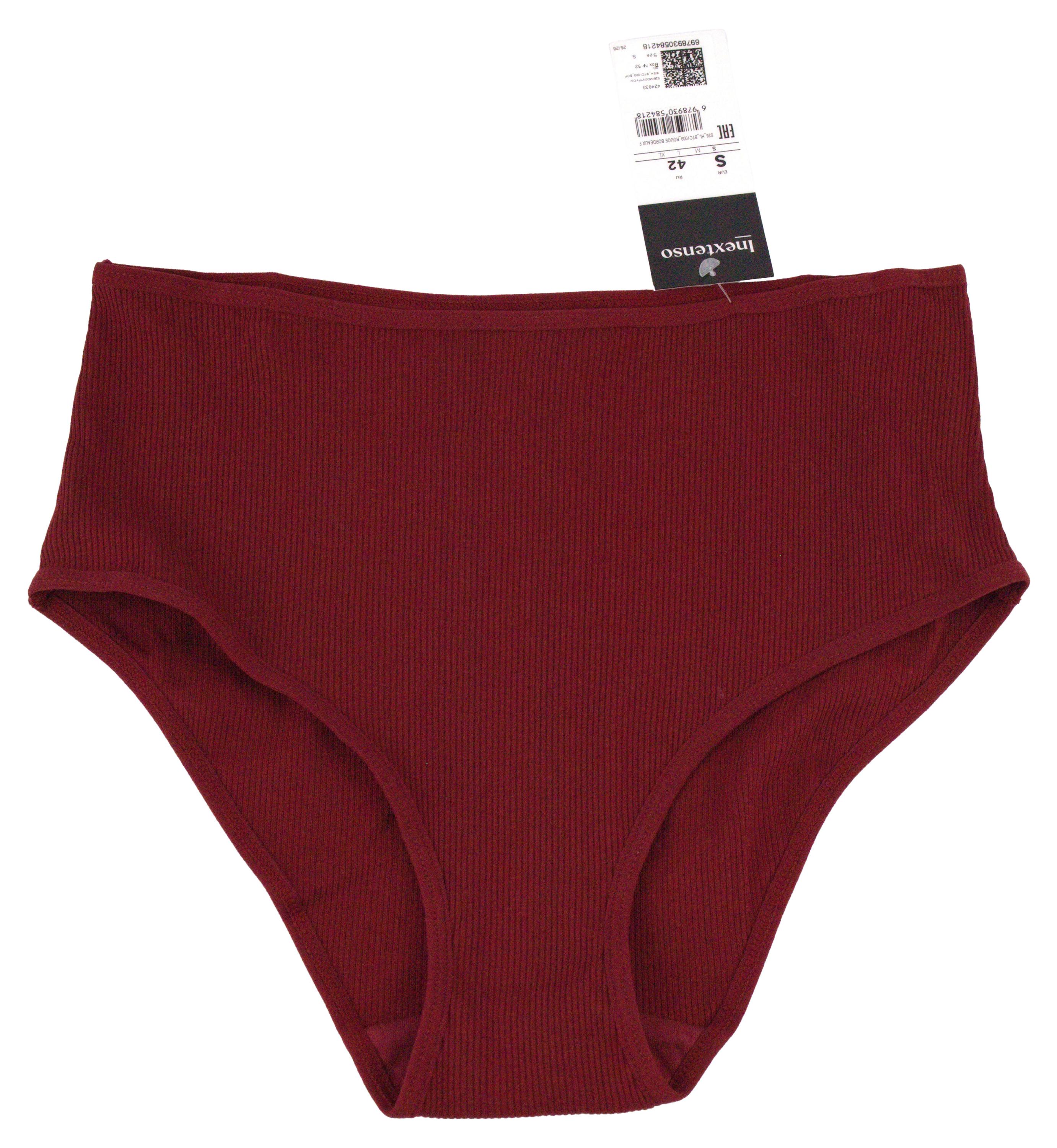 Изображение товара Трусы женские InExtenso бордовые, р S-XL