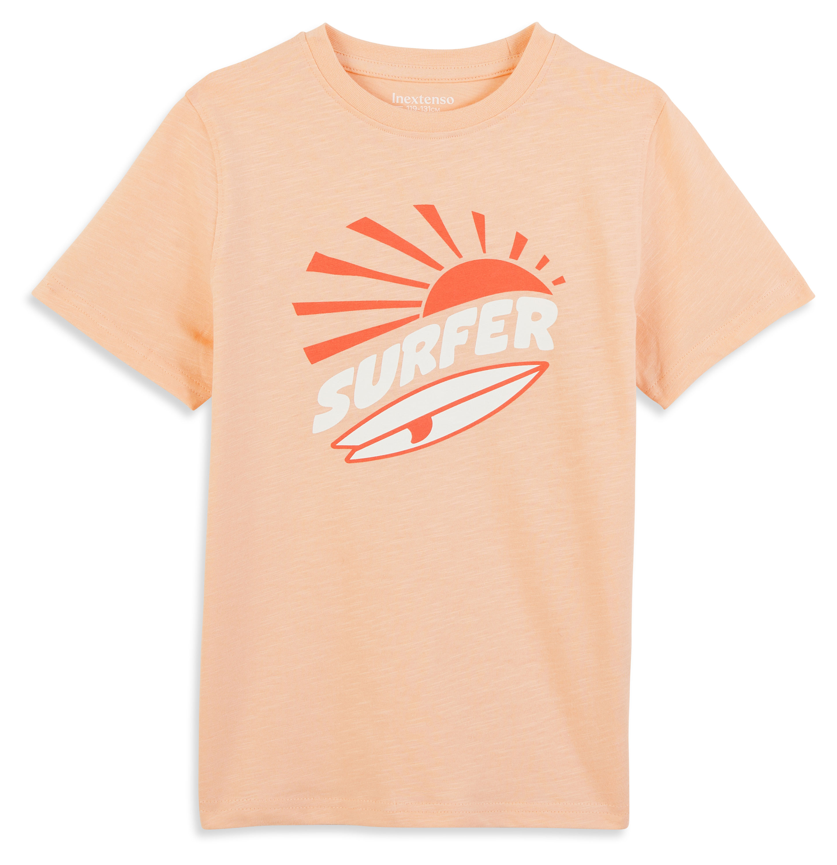 

Футболка для мальчика InExtenso Surfer оранжевая, р. 3-14
