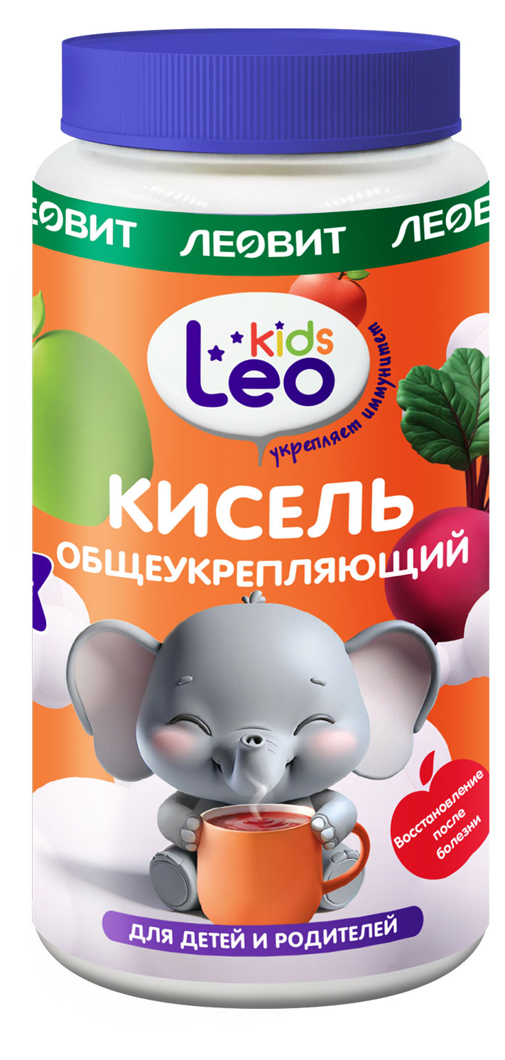 

Смесь сухая Leo Kids Кисель общеукрепляющий для детей с 12 мес., 250 г