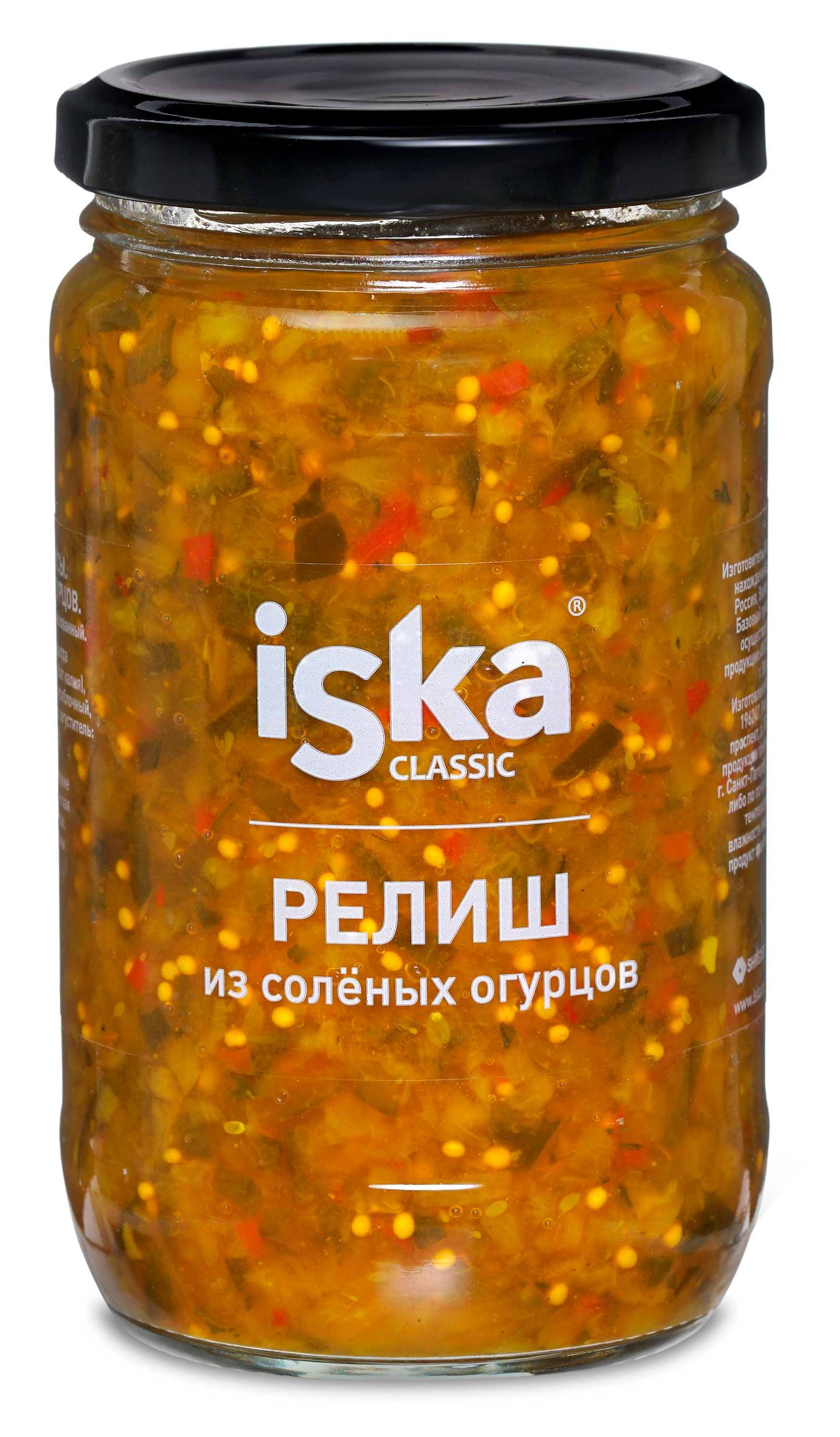 Изображение товара Релиш iska из соленых огурцов, 350 г