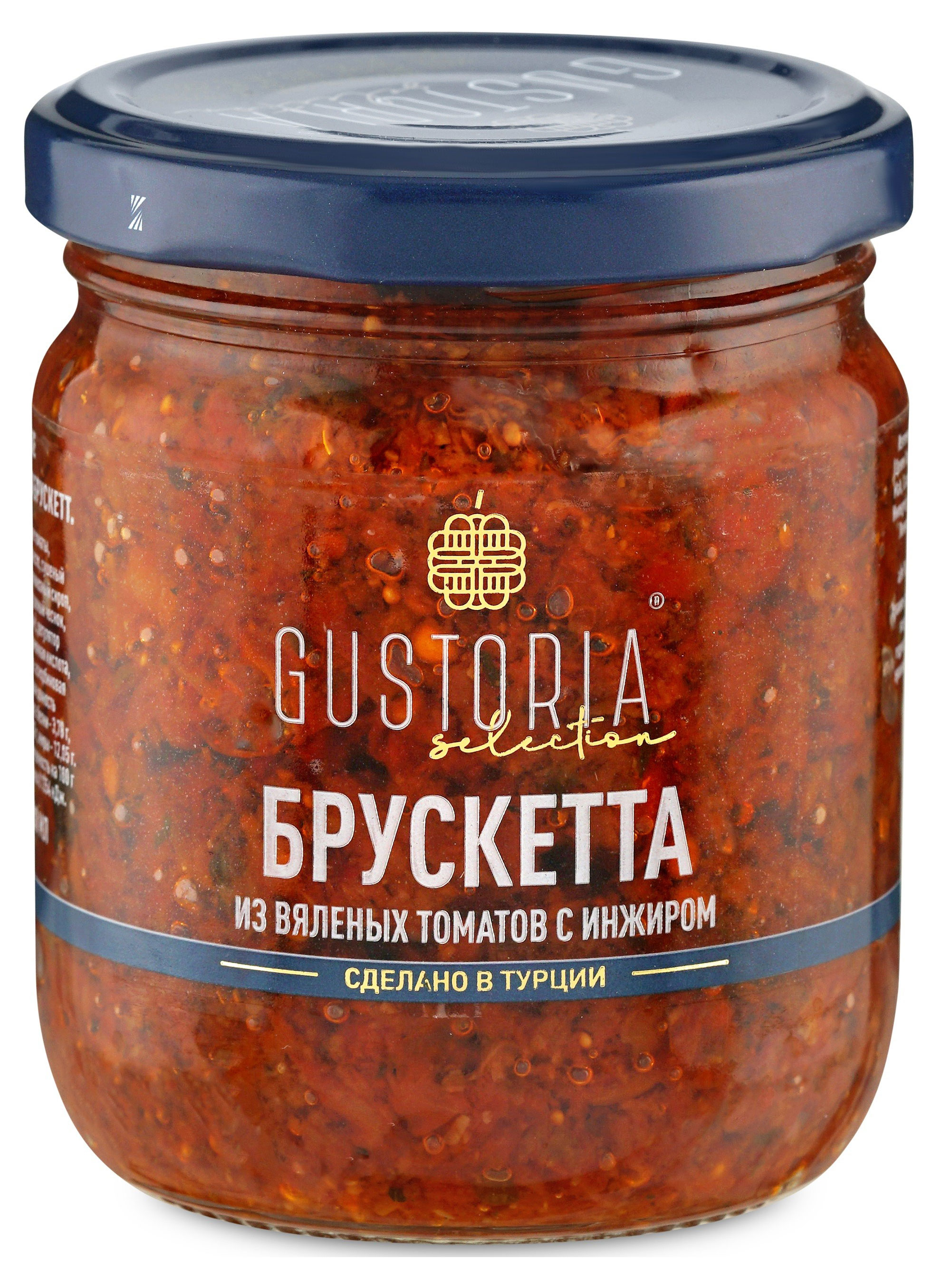 Изображение товара Брускетта Gustoria из вяленых томатов с инжиром Турция, 210 мл