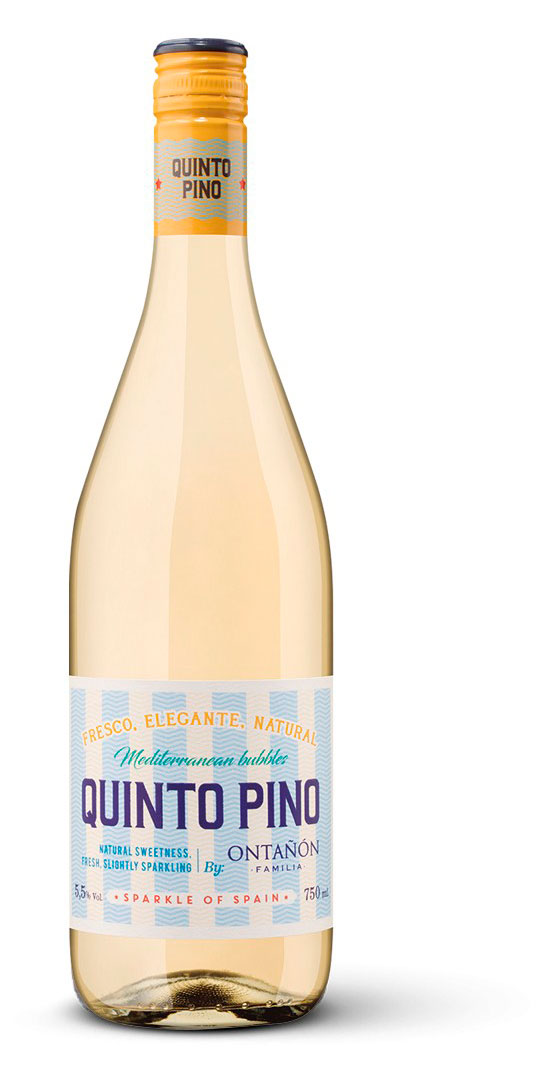 Изображение товара Игристое вино Quinto Pino жемчужное белое сладкое Испания, 0,75 л