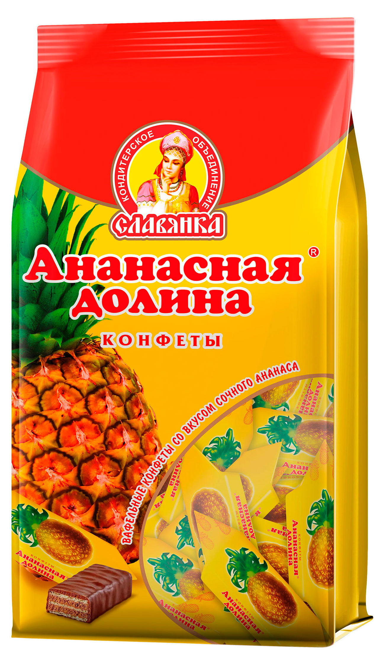 Изображение товара Конфеты «Славянка» Ананасная Долина, 200 г
