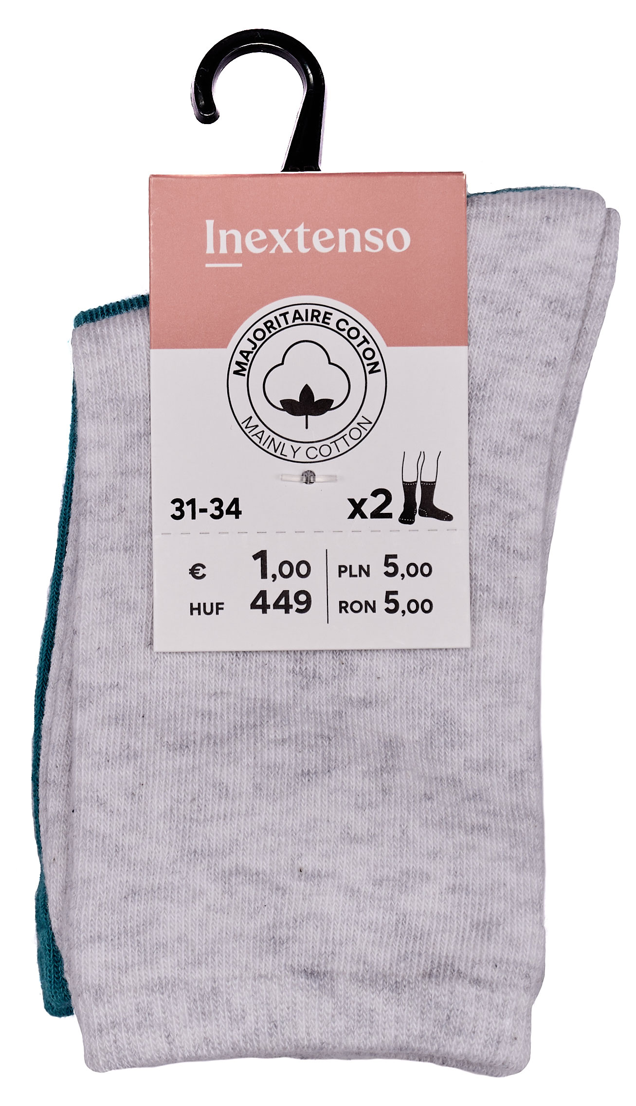 

Носки для мальчика InExtenso р 27/30-35/38, 2 шт