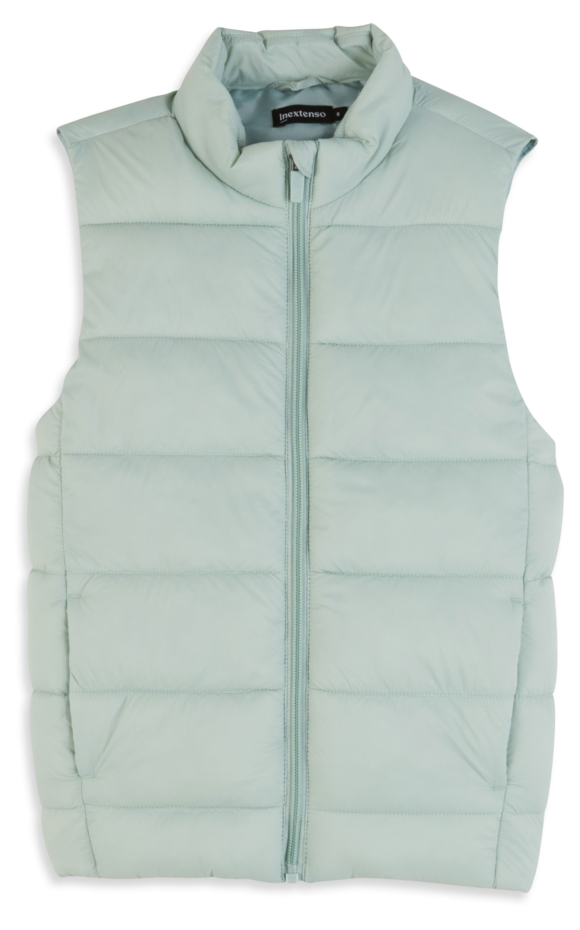 Изображение товара Жилет утепленный для девочки InExtenso мятный, р.3-14