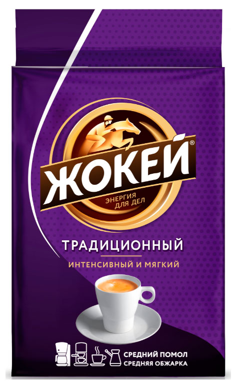 Изображение товара Кофе молотый «ЖОКЕЙ» Традиционный, 100 г