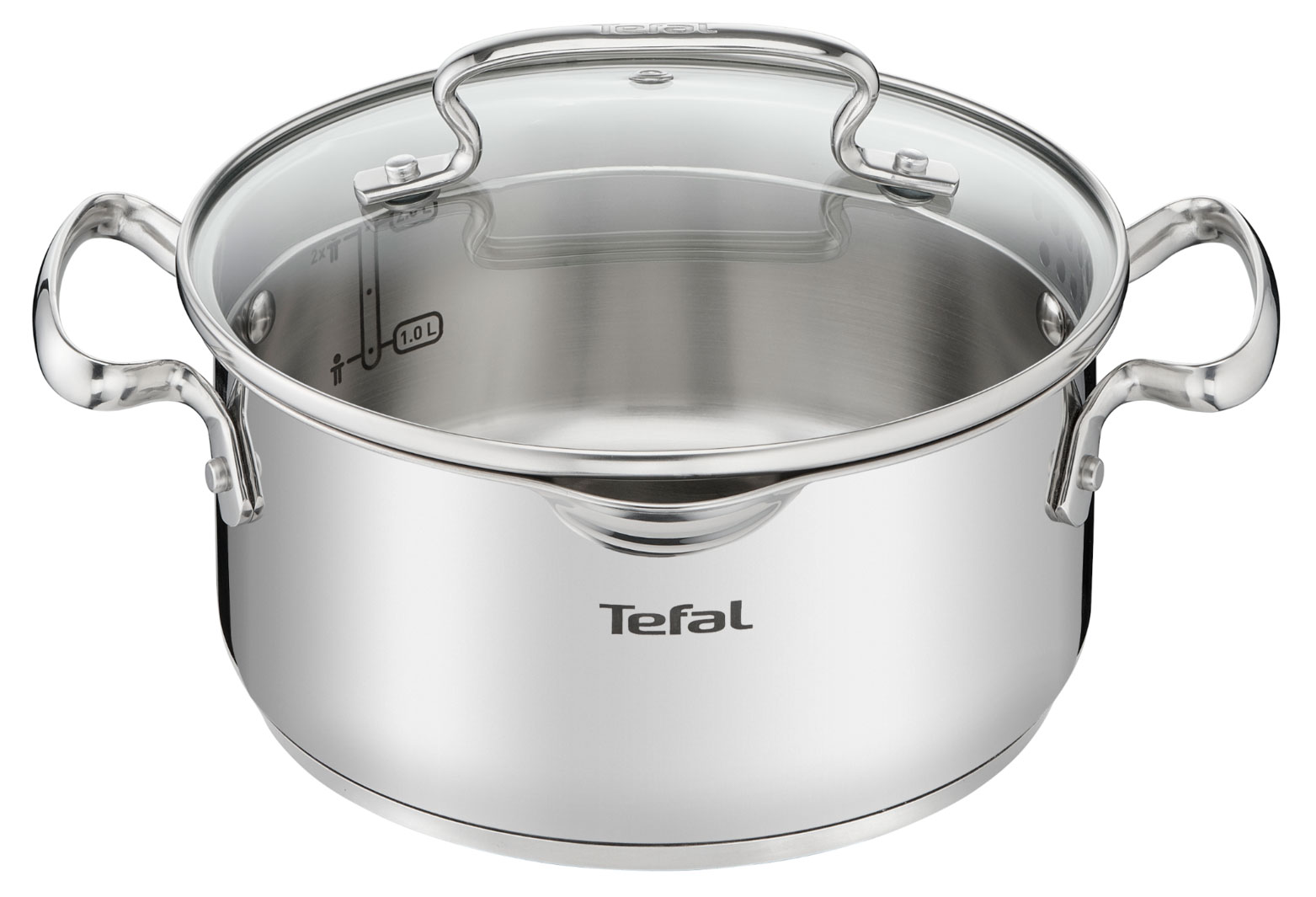 Изображение товара Кастрюля Tefal Duetto+ с крышкой 20 см, 2,9 л