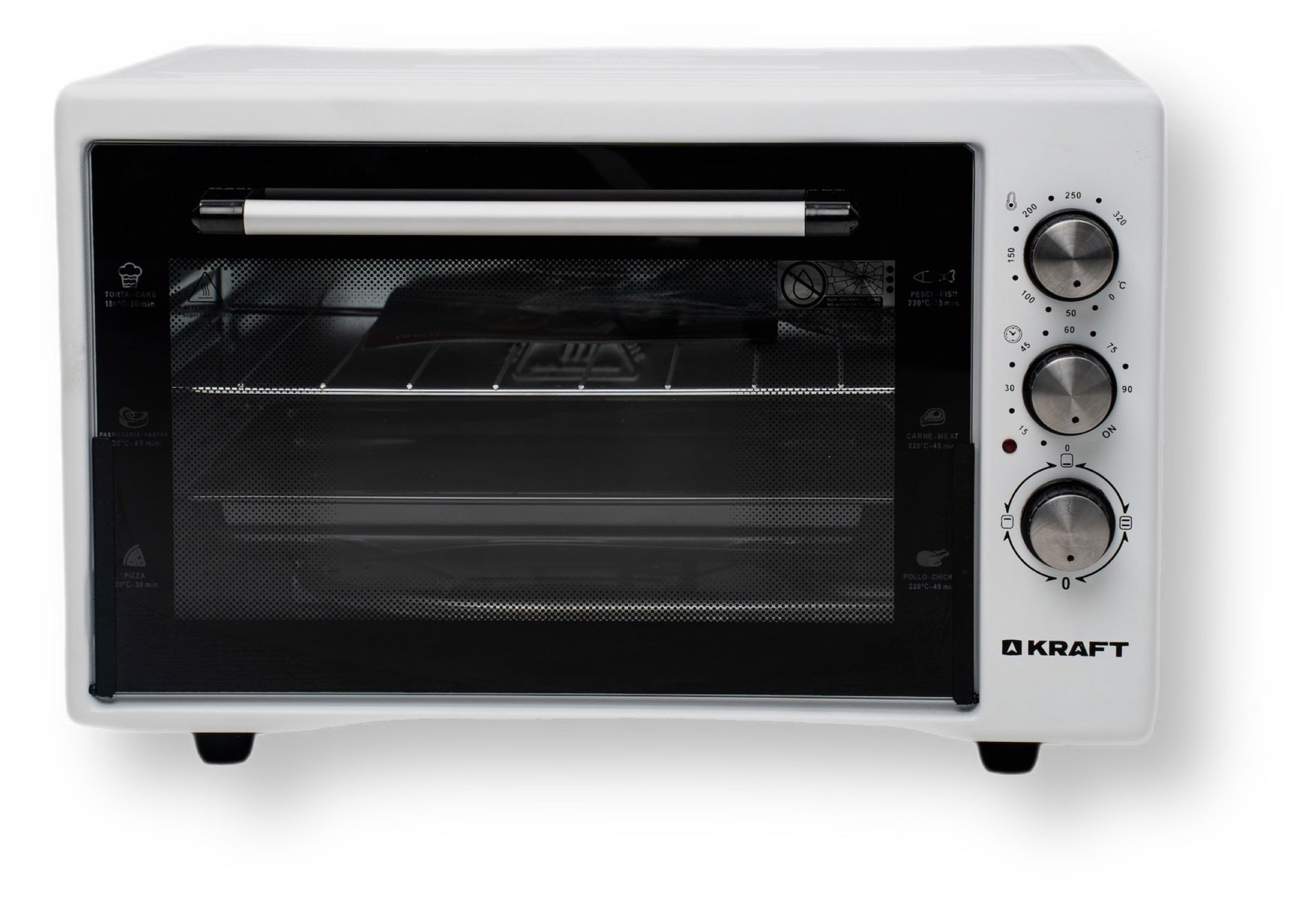 Изображение товара Мини-печь Kraft KMO 3200W, 32 л