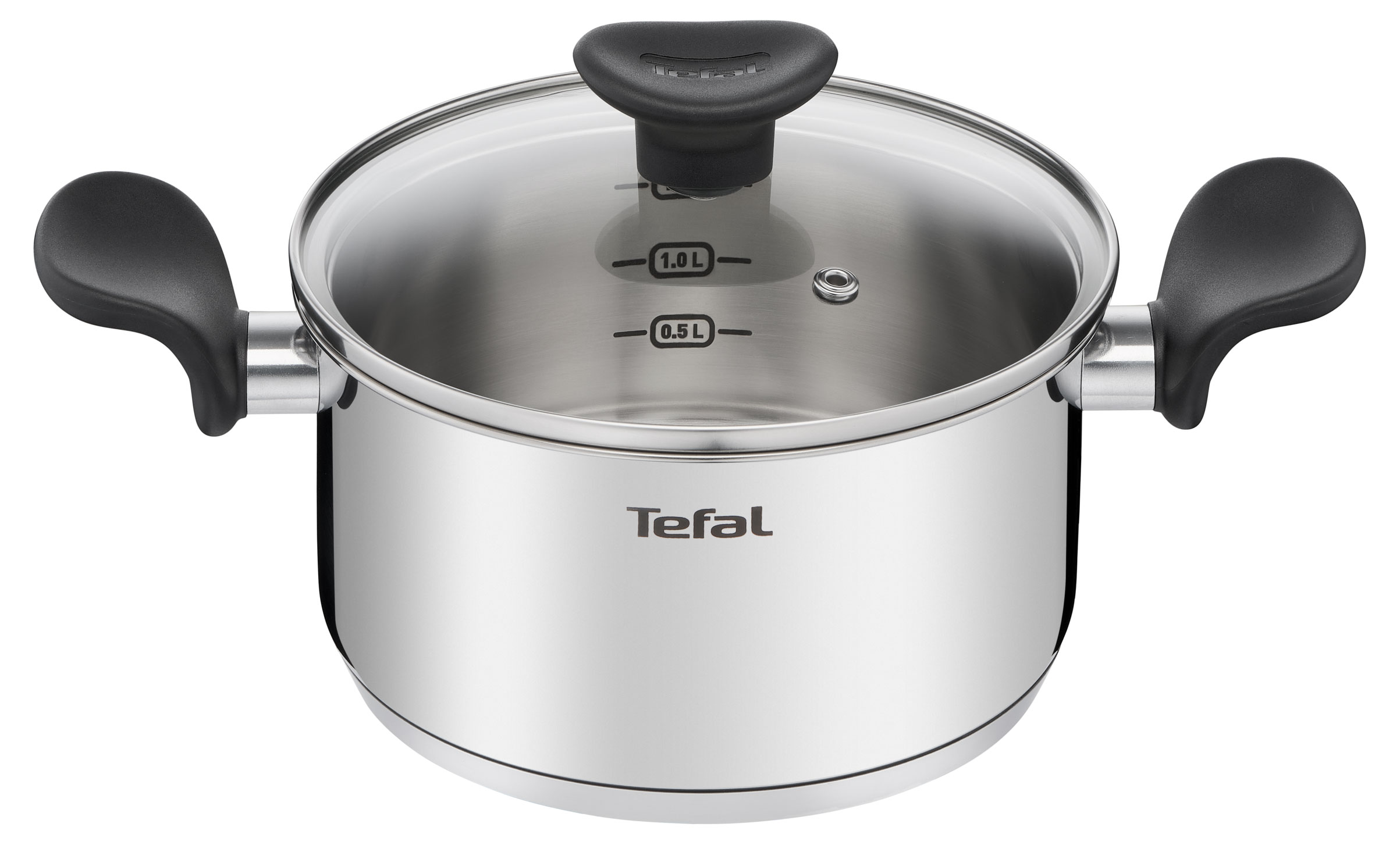 Изображение товара Кастрюля Tefal Primary 18 см, объем 2,1 л для всех типов плит
