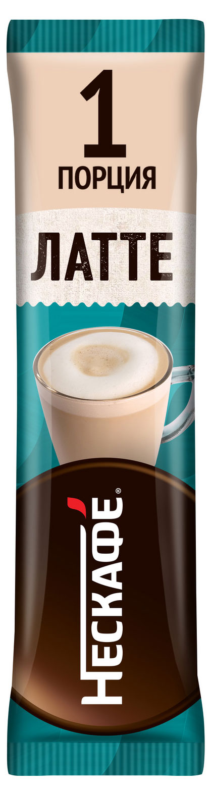 Изображение товара Кофейный напиток «Нескафé» Latte растворимый стик, 18 г