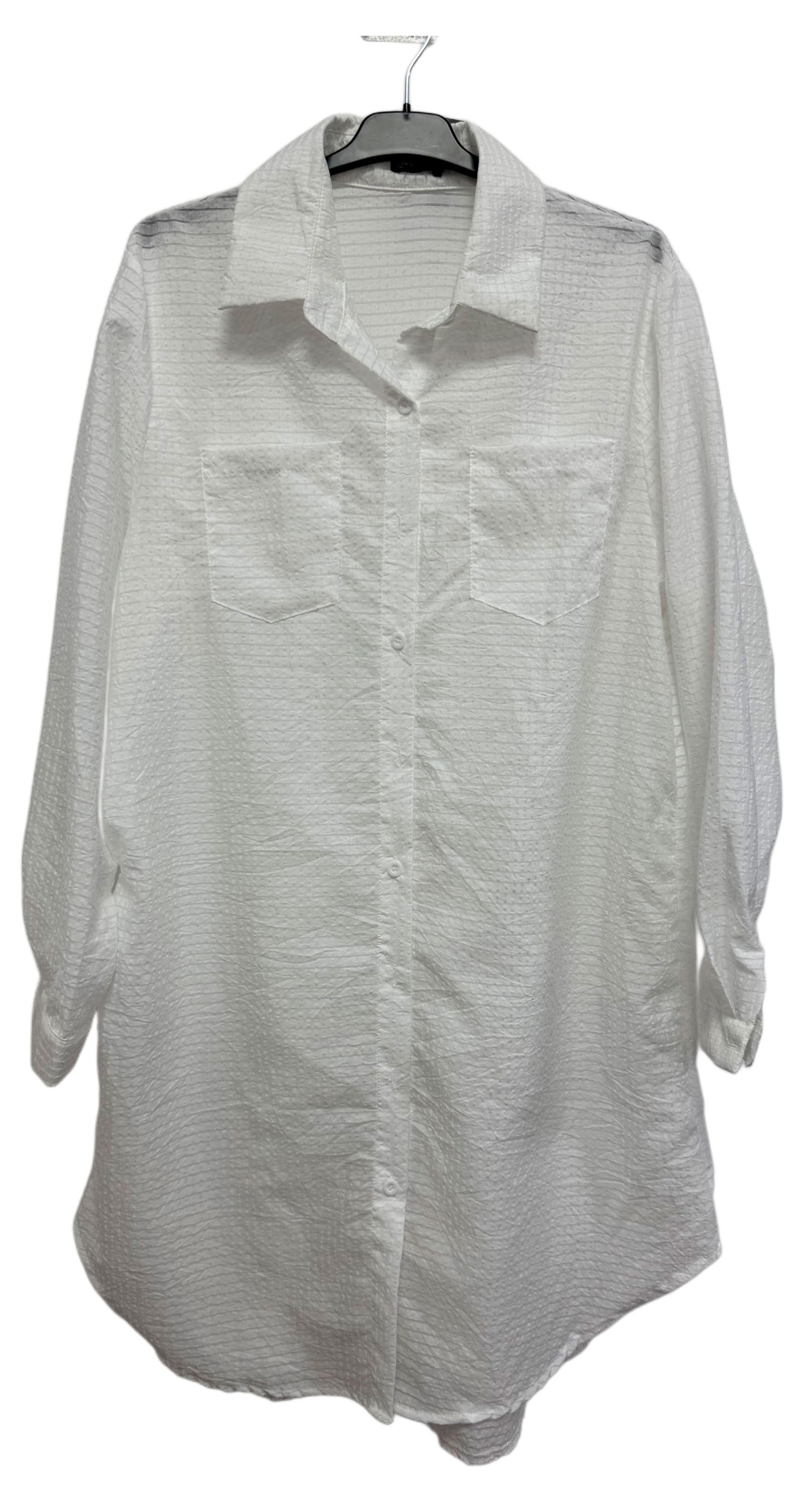 Изображение товара Пляжная туника InExtenso белая, р.S-XXL