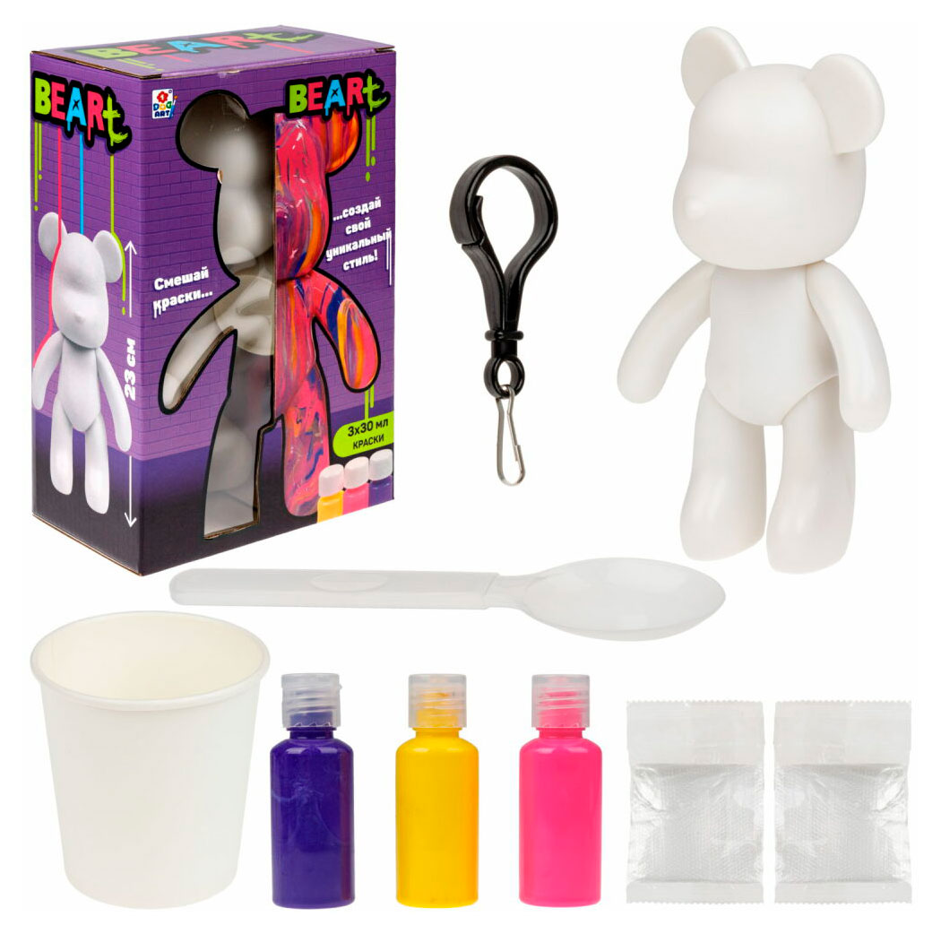 Изображение товара Набор для творчества 1TOY ART BEARt Мишка, 23 см