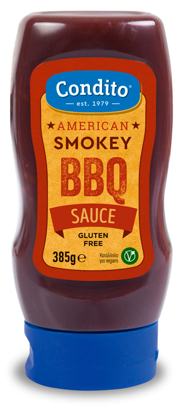 Изображение товара Соус Барбекю копченый Condito 385 г для маринования и grilling