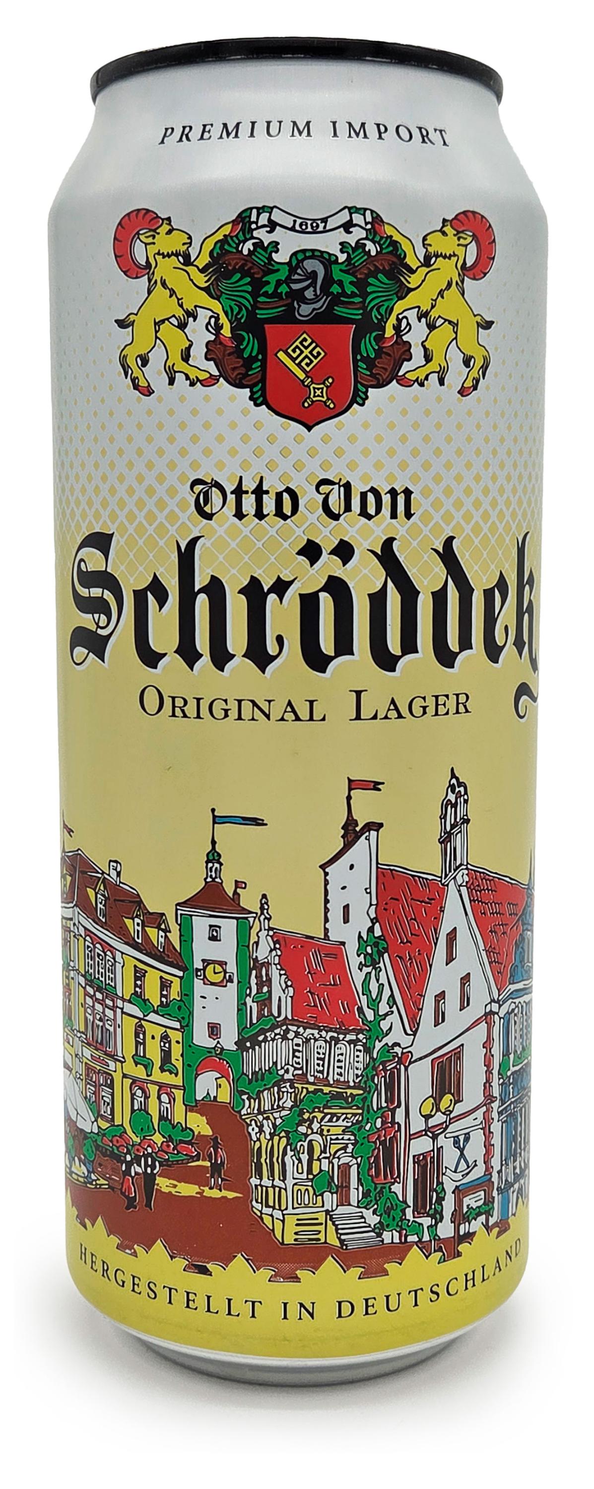 Изображение товара Пивной напиток светлый Otto von Schrodder фильтрованный 4,9% Германия, 0,5 л