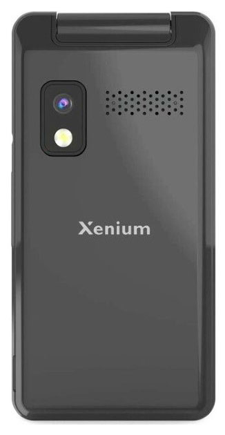 Изображение товара Мобильный телефон Xenium X600 с раскладным корпусом, 2.4 дюйма, Bluetooth и 32 ГБ памяти