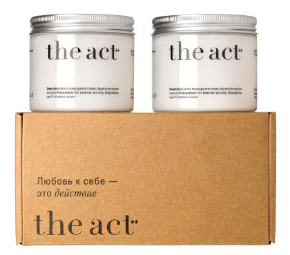 

Набор баттеров The Act манго и виноград, 360 г