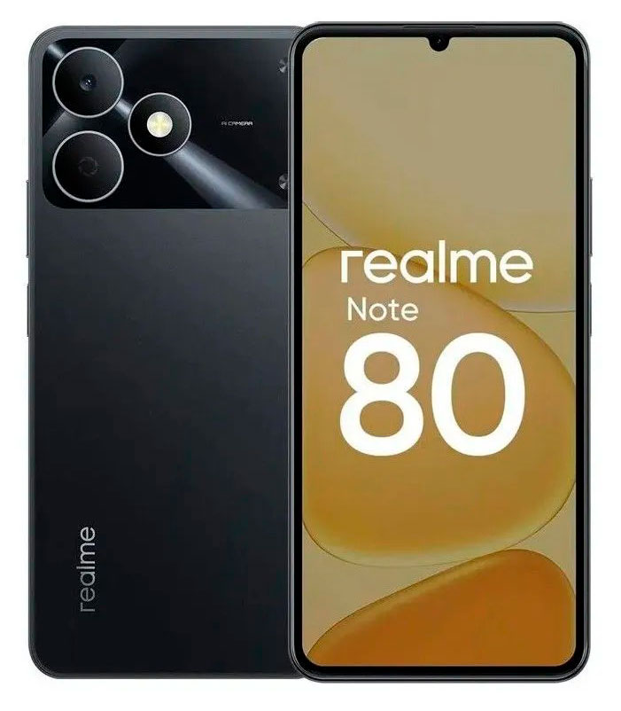 Изображение товара Смартфон Realme Note 80 4/128 ГБ черный