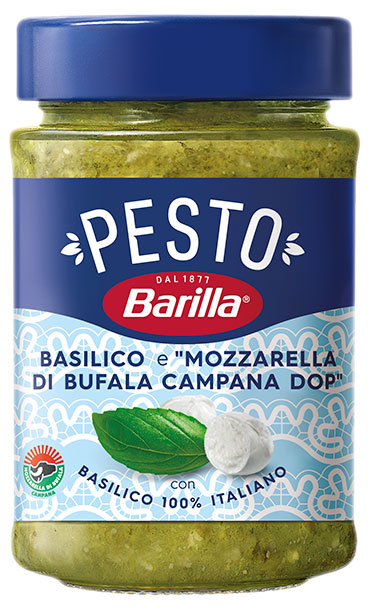 Изображение товара Соус песто с моцареллой Barilla Италия 190 г - насыщенный вкус и аромат