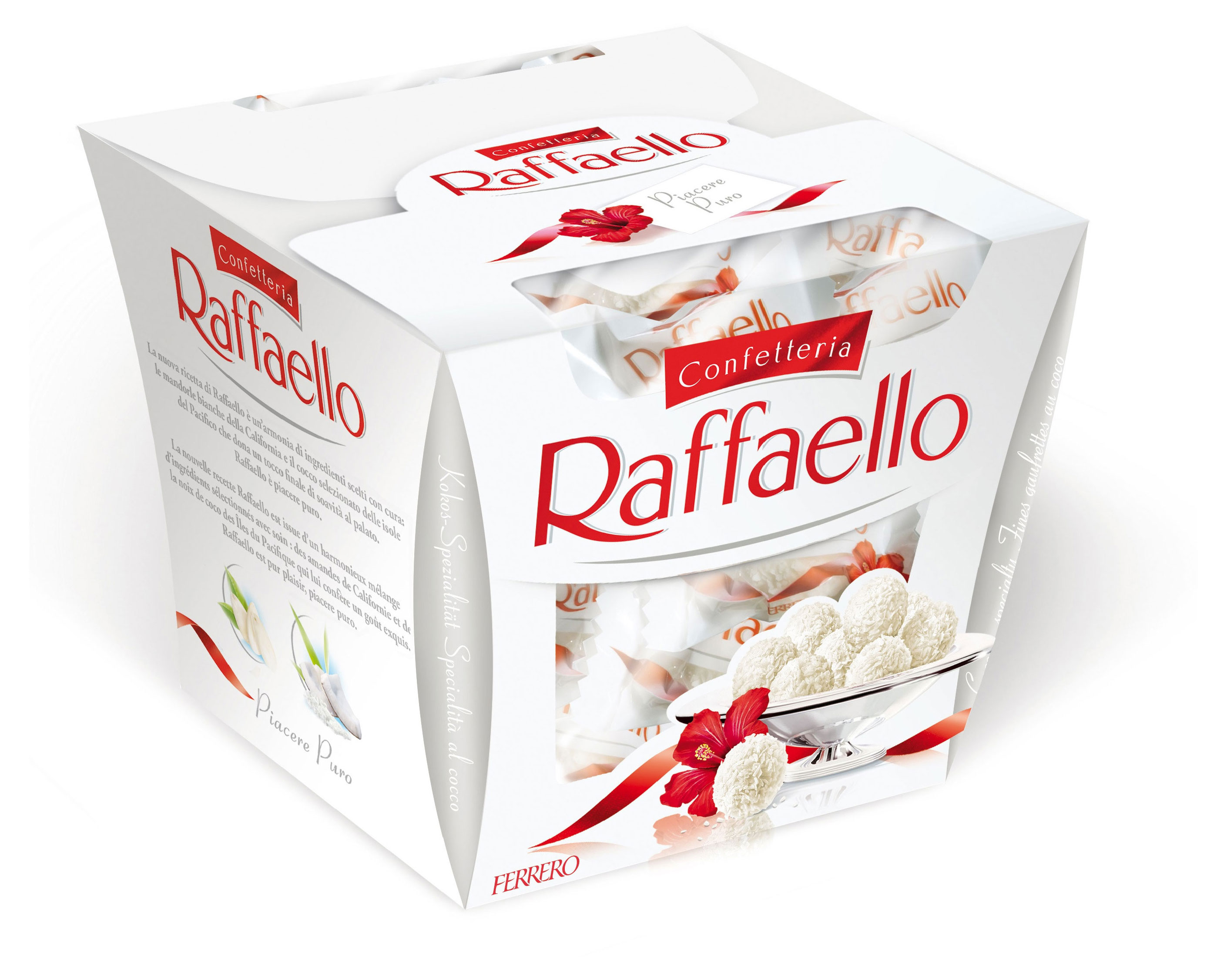 Изображение товара Конфеты RAFFAELLO с цельным миндальным орехом в кокосовой обсыпке, 150 г