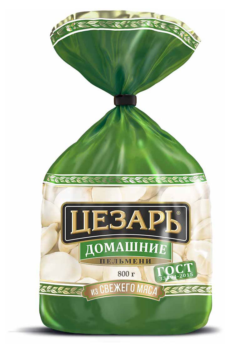Изображение товара Пельмени «Цезарь» Домашние из свежего мяса ГОСТ, 800 г