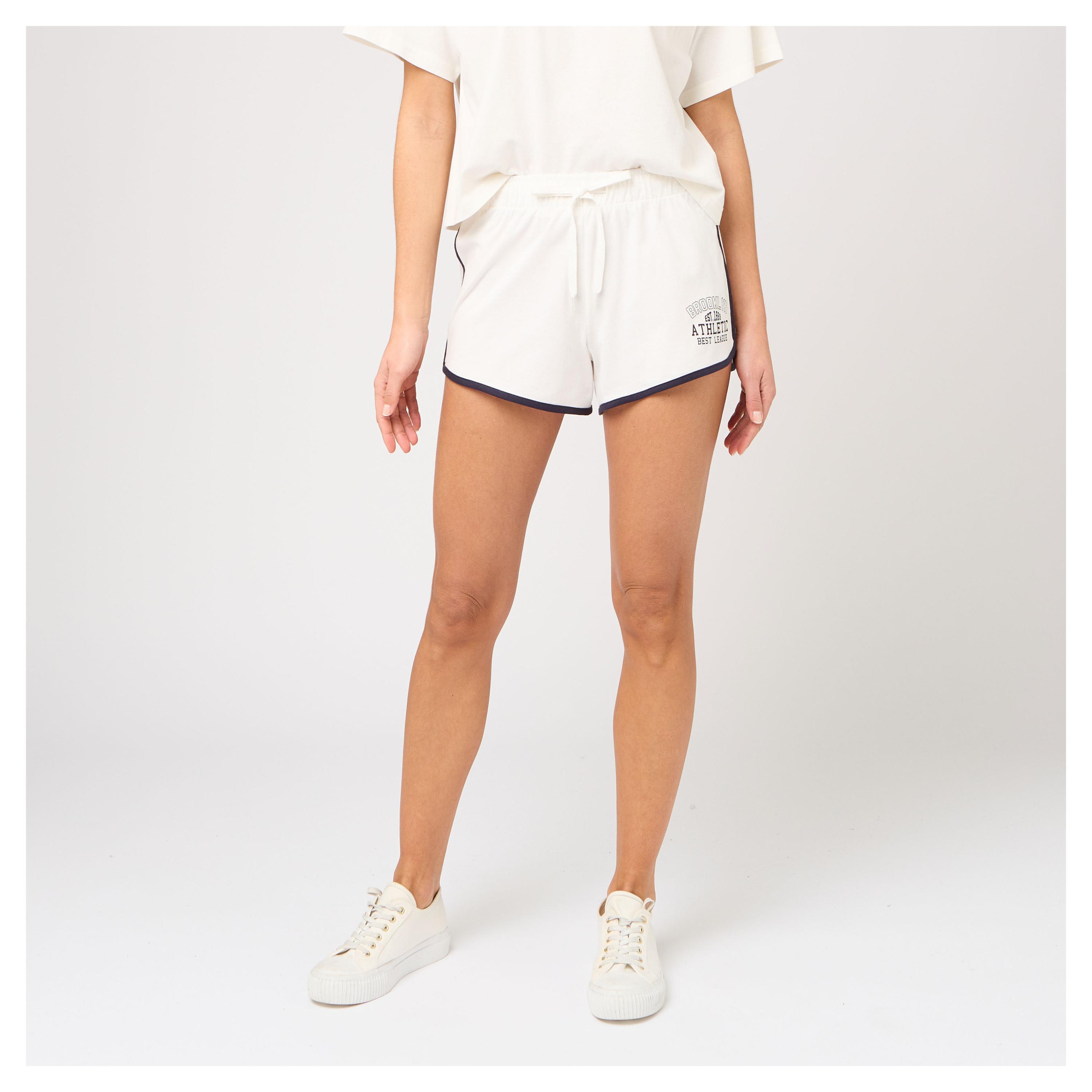 Изображение товара Женские спортивные шорты InExtenso белые Summer Collection
