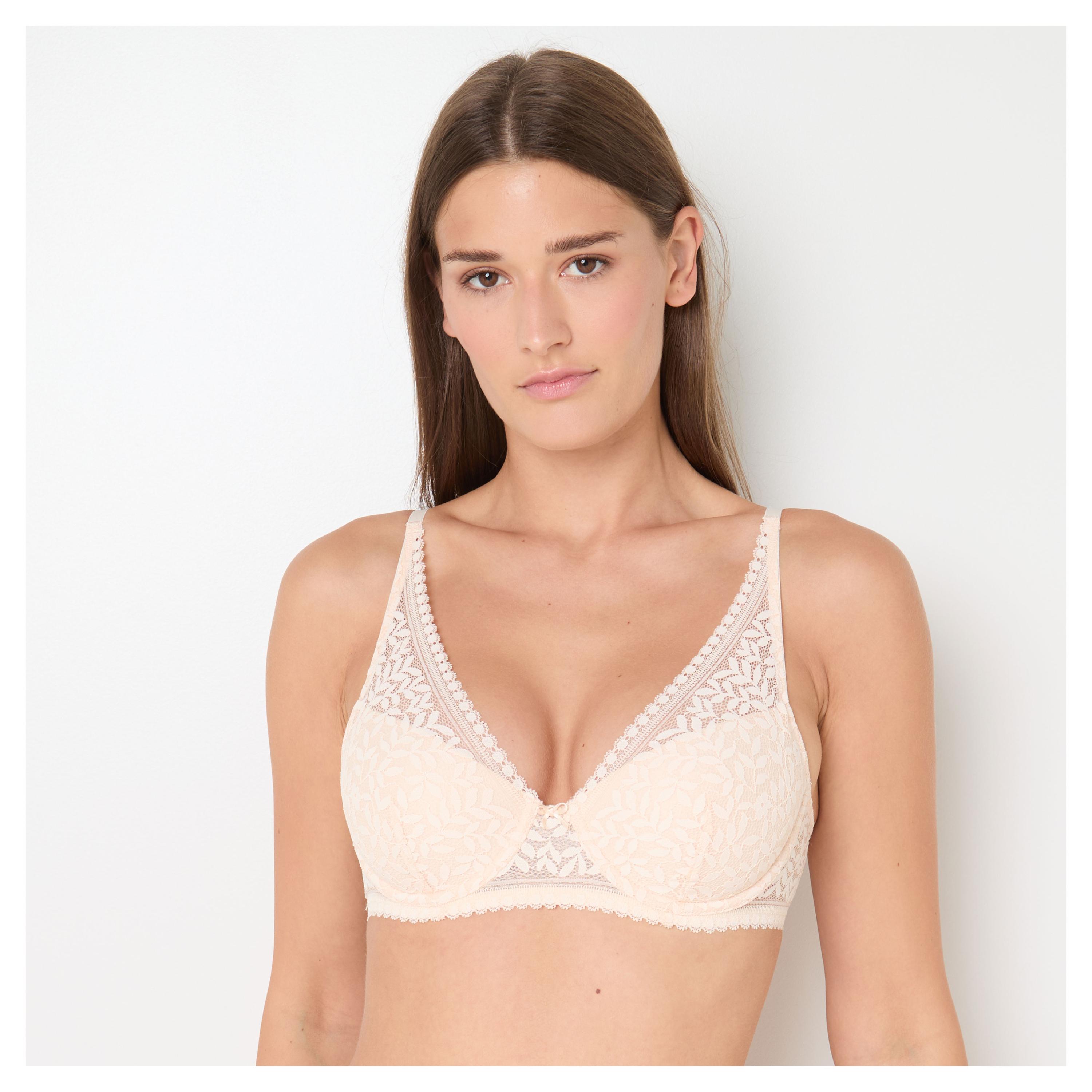 Изображение товара Женский бюстгальтер InExtenso S25_WUN_BRC0005_ESS LACE бежевый комфортный
