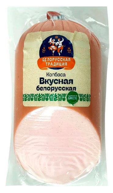 

Колбаса вареная Белорусская традиция Брестская Беларусь, 450 г